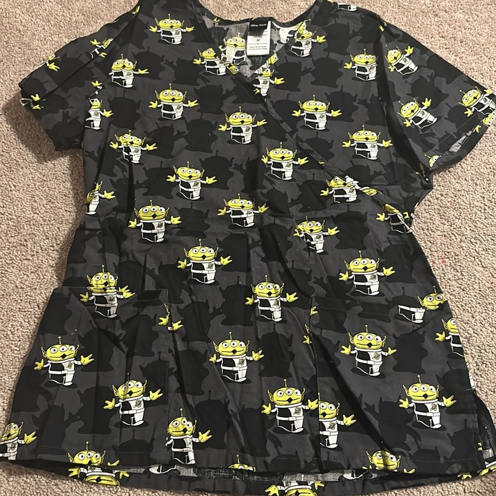 Disney Scrub Top